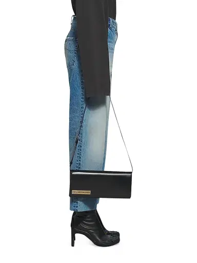 Balenciaga Women's Cropped Jeans in Japanese Indigo Denim - Blue | Thumbnail 5 Balenciaga Women's Cropped Jeans in Japanese Indigo Denim - Blue | Thumbnail 5