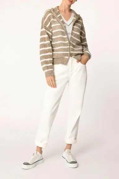 Brunello Cucinelli Contemporary Square Jean - Naturale | Thumbnail 2 Brunello Cucinelli Contemporary Square Jean - Naturale | Thumbnail 2