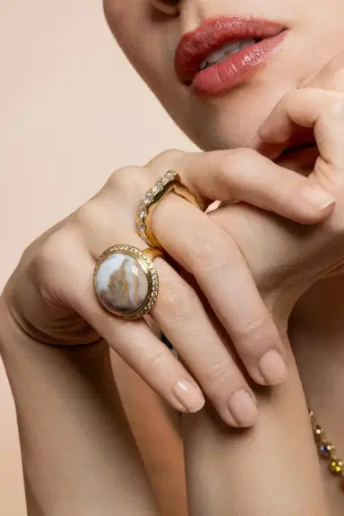 TAMARA COMOLLI Memoire Classic Signature Drop Ring | Thumbnail 4 TAMARA COMOLLI Memoire Classic Signature Drop Ring | Thumbnail 4