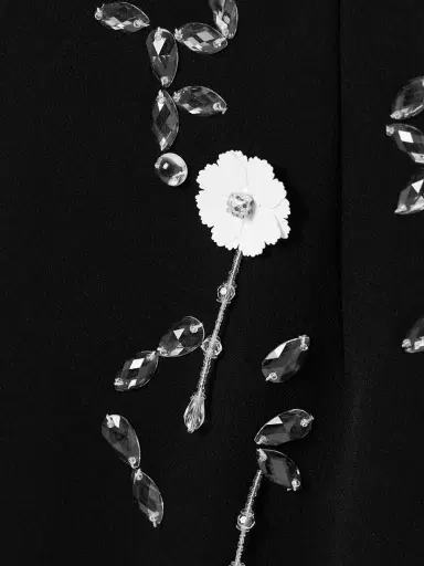 Emilia Wickstead Cappia Embellished Crepe Midi Dress | Thumbnail 5 Emilia Wickstead Cappia Embellished Crepe Midi Dress | Thumbnail 5