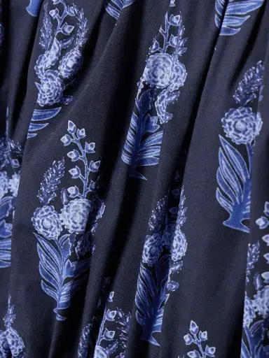 Carolina Herrera Gathered Floral-print Cotton-blend Poplin Midi Dress | Thumbnail 4 Carolina Herrera Gathered Floral-print Cotton-blend Poplin Midi Dress | Thumbnail 4