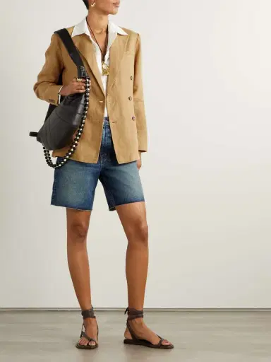 Polo Ralph Lauren Double-breasted Linen Blazer | Thumbnail 2 Polo Ralph Lauren Double-breasted Linen Blazer | Thumbnail 2