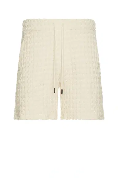OAS Ecru Porto Waffle Shorts | Thumbnail 4 OAS Ecru Porto Waffle Shorts | Thumbnail 4