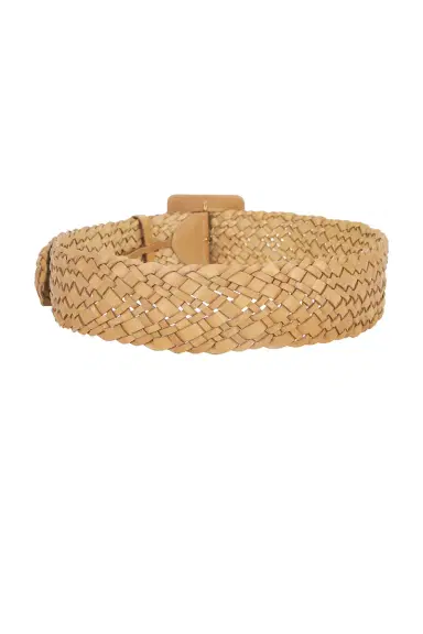 Saint Laurent Woven Leather Belt | Thumbnail 2 Saint Laurent Woven Leather Belt | Thumbnail 2