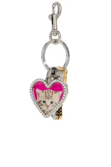 Balenciaga Dog Keyring Charm | Thumbnail 3 Balenciaga Dog Keyring Charm | Thumbnail 3