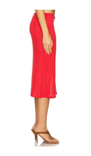 Jade Cropper Side Slit Midi Skirt | Thumbnail 2 Jade Cropper Side Slit Midi Skirt | Thumbnail 2