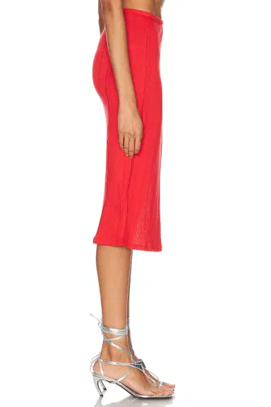 Jade Cropper Side Slit Midi Skirt | Thumbnail 4 Jade Cropper Side Slit Midi Skirt | Thumbnail 4