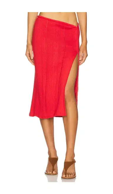 Jade Cropper Side Slit Midi Skirt | Thumbnail 1 Jade Cropper Side Slit Midi Skirt | Thumbnail 1