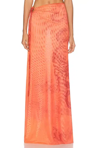 Jade Cropper Reversible Maxi Skirt | Thumbnail 4 Jade Cropper Reversible Maxi Skirt | Thumbnail 4