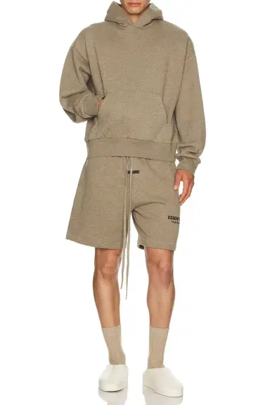 Fear of God ESSENTIALS Soccer Fleece Shorts | Thumbnail 4 Fear of God ESSENTIALS Soccer Fleece Shorts | Thumbnail 4