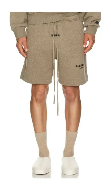 Fear of God ESSENTIALS Soccer Fleece Shorts | Thumbnail 1 Fear of God ESSENTIALS Soccer Fleece Shorts | Thumbnail 1