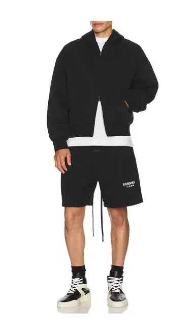 Fear of God ESSENTIALS Soccer Fleece Shorts | Thumbnail 2 Fear of God ESSENTIALS Soccer Fleece Shorts | Thumbnail 2