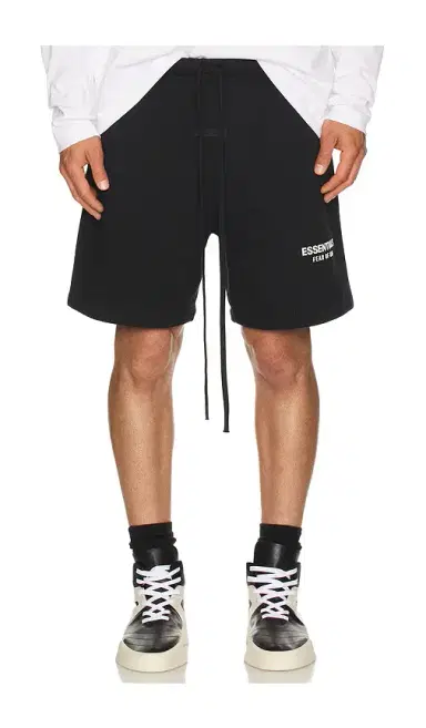 Fear of God ESSENTIALS Soccer Fleece Shorts | Thumbnail 1 Fear of God ESSENTIALS Soccer Fleece Shorts | Thumbnail 1