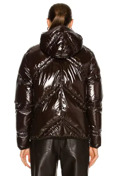 Bottega Veneta Shiny Nylon Chevron Puffer | Thumbnail 4 Bottega Veneta Shiny Nylon Chevron Puffer | Thumbnail 4