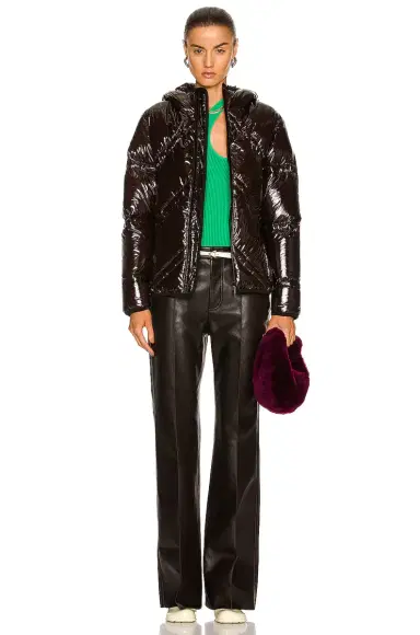 Bottega Veneta Shiny Nylon Chevron Puffer | Thumbnail 5 Bottega Veneta Shiny Nylon Chevron Puffer | Thumbnail 5