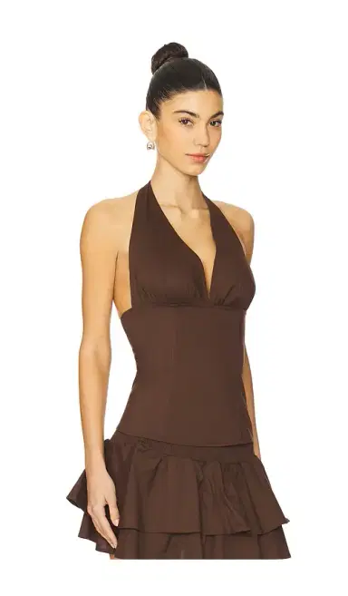 WeWoreWhat Halter Neck Corset Top | Thumbnail 2 WeWoreWhat Halter Neck Corset Top | Thumbnail 2
