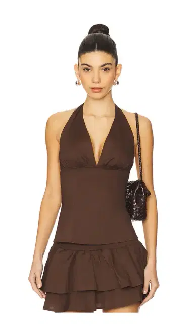 WeWoreWhat Halter Neck Corset Top | Thumbnail 1 WeWoreWhat Halter Neck Corset Top | Thumbnail 1