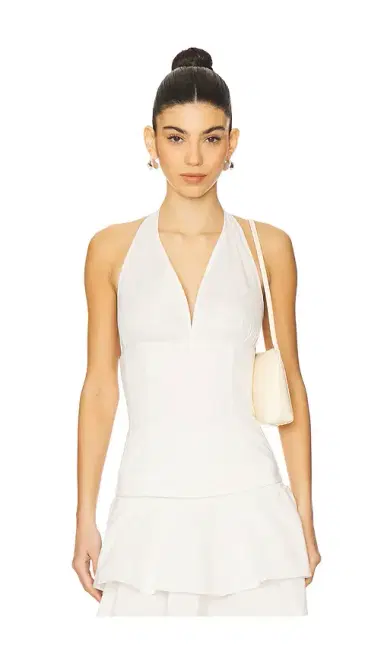 WeWoreWhat Halter Neck Corset Top | Thumbnail 1 WeWoreWhat Halter Neck Corset Top | Thumbnail 1