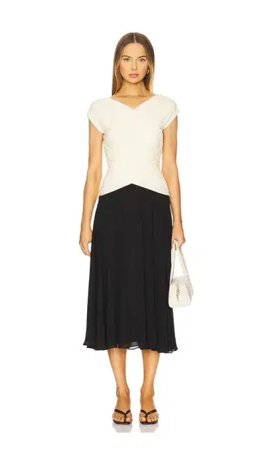 L'Academie Mikah Midi Dress | Thumbnail 1 L'Academie Mikah Midi Dress | Thumbnail 1