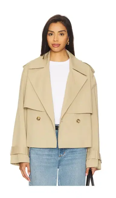 Joe's Jeans Liz Cropped Trench Coat | Thumbnail 2 Joe's Jeans Liz Cropped Trench Coat | Thumbnail 2