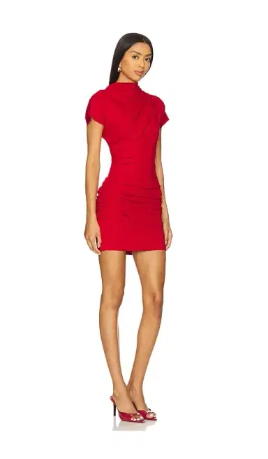 Line & Dot x REVOLVE Archer Draped Mini Dress | Thumbnail 2 Line & Dot x REVOLVE Archer Draped Mini Dress | Thumbnail 2