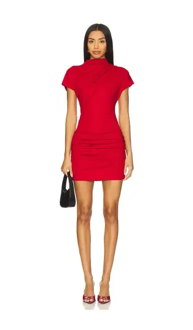 Line & Dot x REVOLVE Archer Draped Mini Dress | Thumbnail 1 Line & Dot x REVOLVE Archer Draped Mini Dress | Thumbnail 1