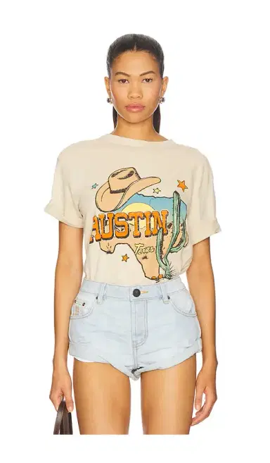 Junk Food Austin Texas Tee | Thumbnail 1 Junk Food Austin Texas Tee | Thumbnail 1