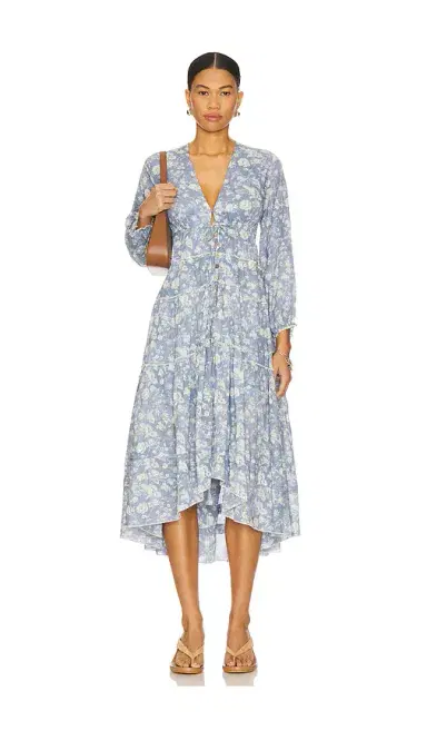 Free People Pappiet Midi Dress | Thumbnail 1 Free People Pappiet Midi Dress | Thumbnail 1