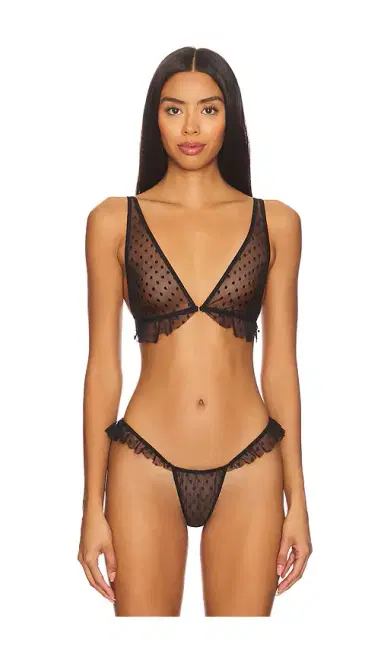 Only Hearts Side Ruffle Bralette | Thumbnail 1 Only Hearts Side Ruffle Bralette | Thumbnail 1