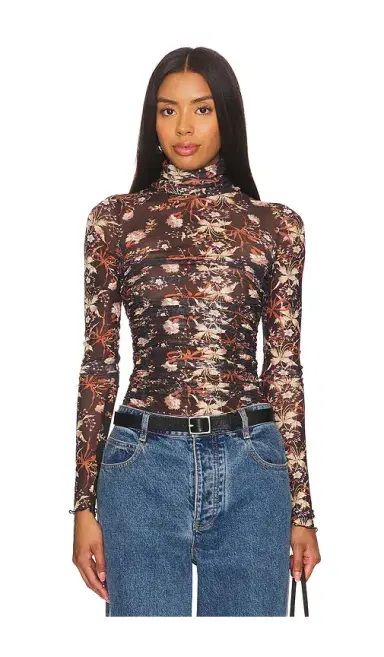 Free People x Intimately FP Under It All Printed Bodysuit | Thumbnail 1 Free People x Intimately FP Under It All Printed Bodysuit | Thumbnail 1