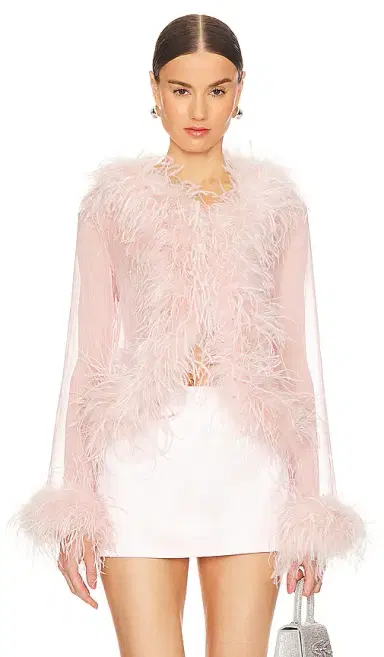 Bubish Gigi Feather Blouse | Thumbnail 1 Bubish Gigi Feather Blouse | Thumbnail 1