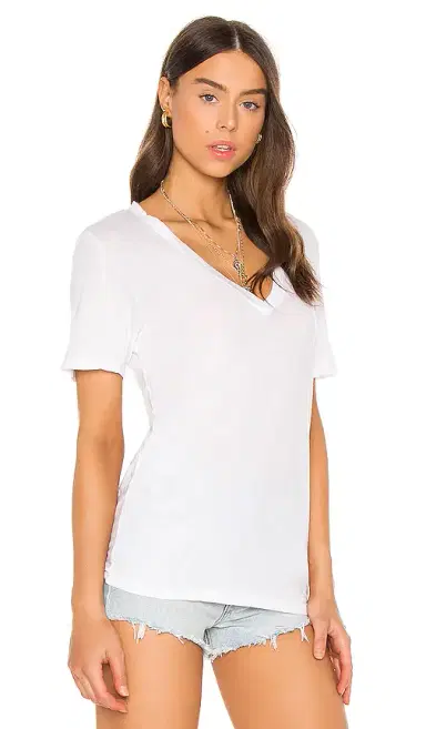 COTTON CITIZEN Classic V Neck Tee | Thumbnail 2 COTTON CITIZEN Classic V Neck Tee | Thumbnail 2