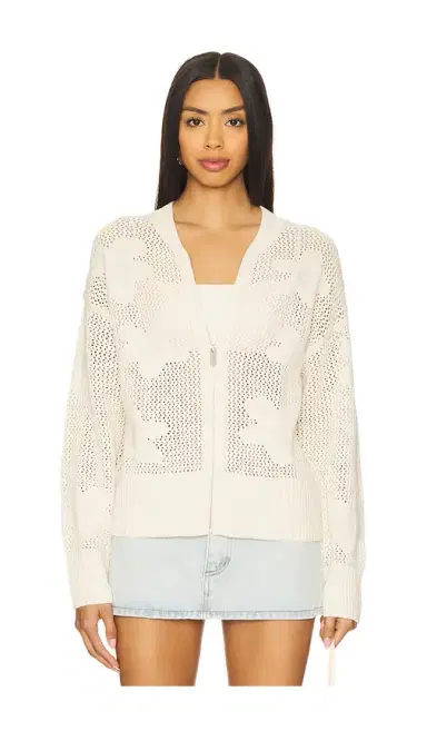 Sanctuary Flower Pop Open Stitch Jacket | Thumbnail 2 Sanctuary Flower Pop Open Stitch Jacket | Thumbnail 2
