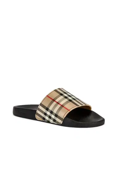 Burberry Furley M Check Slide | Thumbnail 2 Burberry Furley M Check Slide | Thumbnail 2
