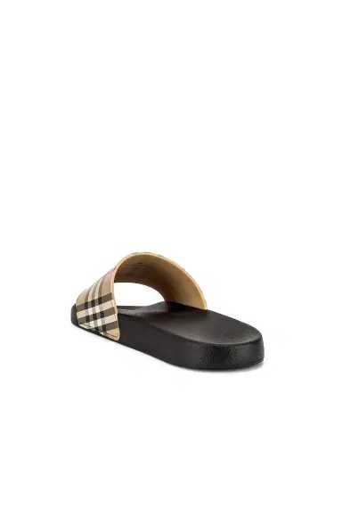 Burberry Furley M Check Slide | Thumbnail 3 Burberry Furley M Check Slide | Thumbnail 3