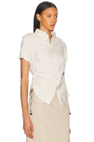 Burberry Button Up Top | Thumbnail 2 Burberry Button Up Top | Thumbnail 2