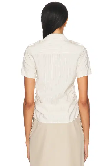 Burberry Button Up Top | Thumbnail 3 Burberry Button Up Top | Thumbnail 3