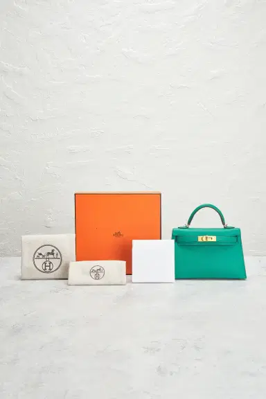 HERMÈS Veau Epsom Kelly 20 Handbag | Thumbnail 9 HERMÈS Veau Epsom Kelly 20 Handbag | Thumbnail 9
