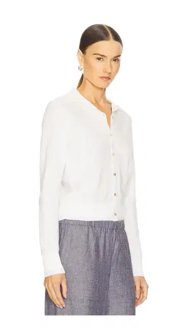 Vince Double Layer Mesh Cardigan | Thumbnail 2 Vince Double Layer Mesh Cardigan | Thumbnail 2