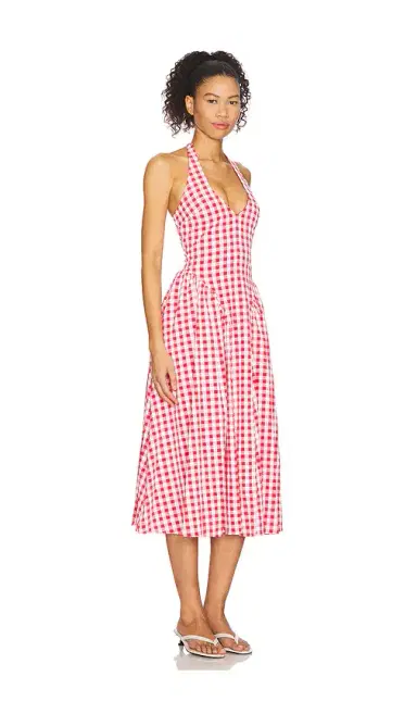 MORE TO COME Lottie Halter Maxi Dress | Thumbnail 2 MORE TO COME Lottie Halter Maxi Dress | Thumbnail 2