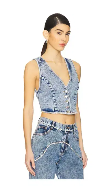 retrofete Jordi Denim Vest | Thumbnail 2 retrofete Jordi Denim Vest | Thumbnail 2