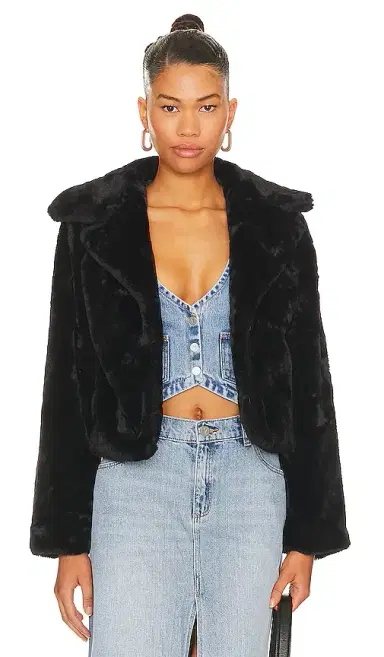 MORE TO COME Payton Faux Fur Jacket | Thumbnail 1 MORE TO COME Payton Faux Fur Jacket | Thumbnail 1