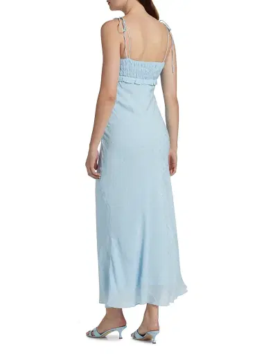 Damson Madder Women's Isabella Slip Midi-Dress | Thumbnail 5 Damson Madder Women's Isabella Slip Midi-Dress | Thumbnail 5
