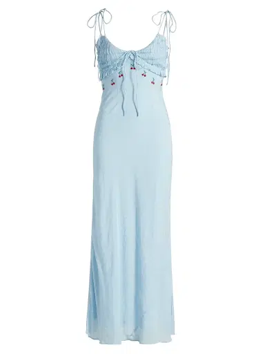 Damson Madder Women's Isabella Slip Midi-Dress | Thumbnail 1 Damson Madder Women's Isabella Slip Midi-Dress | Thumbnail 1