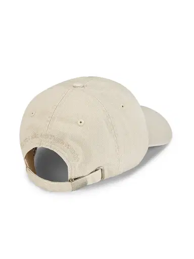 Ganni Women's Washed Cotton Canvas Cap - Egret | Thumbnail 2 Ganni Women's Washed Cotton Canvas Cap - Egret | Thumbnail 2