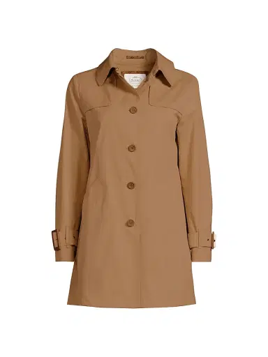 Herno Women's Delon Cotton Trench Jacket - Camel | Thumbnail 1 Herno Women's Delon Cotton Trench Jacket - Camel | Thumbnail 1