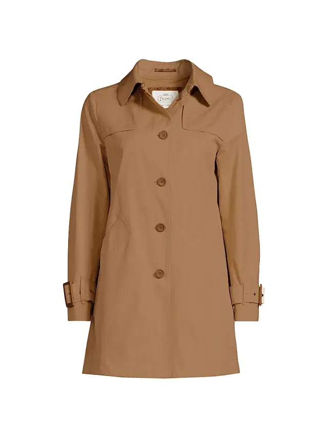 Women's Delon Cotton Trench Jacket - Camel Women's Delon Cotton Trench Jacket - Camel