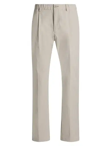 HERNO Men's Elasticized Waist Straight-Leg Pants - Champagne - Size XL | Thumbnail 1 HERNO Men's Elasticized Waist Straight-Leg Pants - Champagne - Size XL | Thumbnail 1