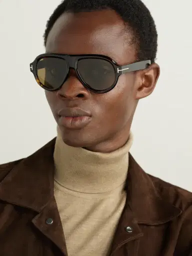 Tom Ford Icon Tortoiseshell Aviator-style Acetate Sunglasses | Thumbnail 2 Tom Ford Icon Tortoiseshell Aviator-style Acetate Sunglasses | Thumbnail 2