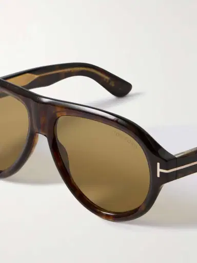 Tom Ford Icon Tortoiseshell Aviator-style Acetate Sunglasses | Thumbnail 8 Tom Ford Icon Tortoiseshell Aviator-style Acetate Sunglasses | Thumbnail 8